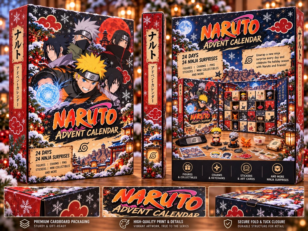🍥 Naruto Advent Calender — 24 Days of Surprises
