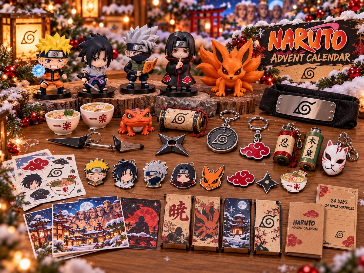 🍥 Naruto Advent Calender — 24 Days of Surprises